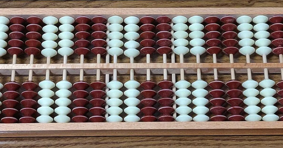 Boulier à perles